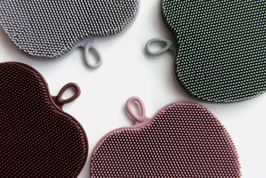 Scrubber Dish Washing Eco-friendly Domestic Pastel