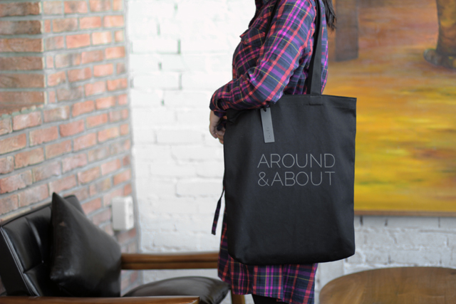 TOTE ECO SHOPPING TRAVEL Black Eco-back BLACK Proj