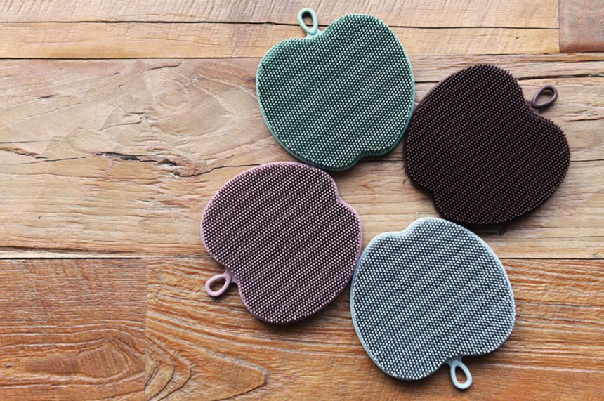 Scrubber Dish Washing Eco-friendly Domestic Pastel