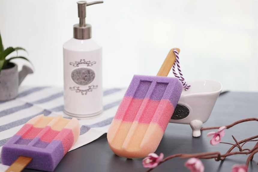 Scrubber Dish Washing Ice Cream Scrubber Practical