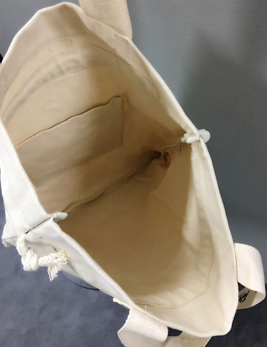 Black Label Canvas Abdomen Eco Bag Bag Daily Unusu