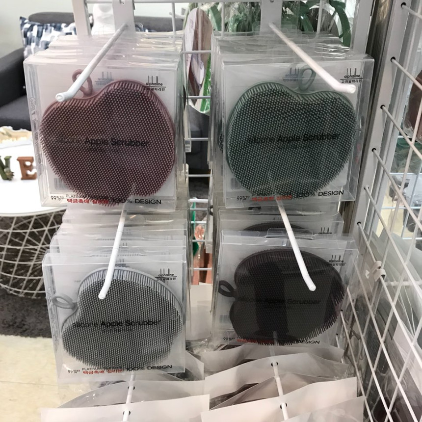 Scrubber Dish Washing Eco-friendly Domestic Pastel