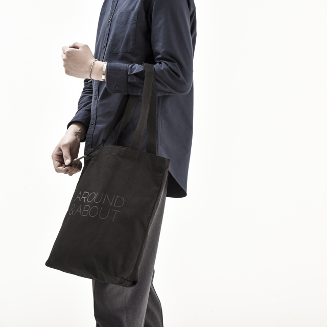 TOTE ECO SHOPPING TRAVEL Black Eco-back BLACK Proj