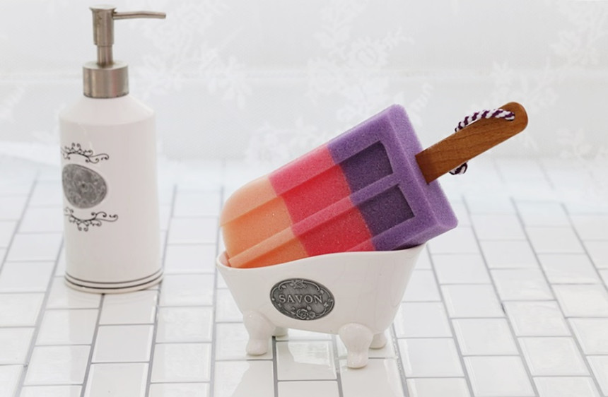 Scrubber Dish Washing Ice Cream Scrubber Practical