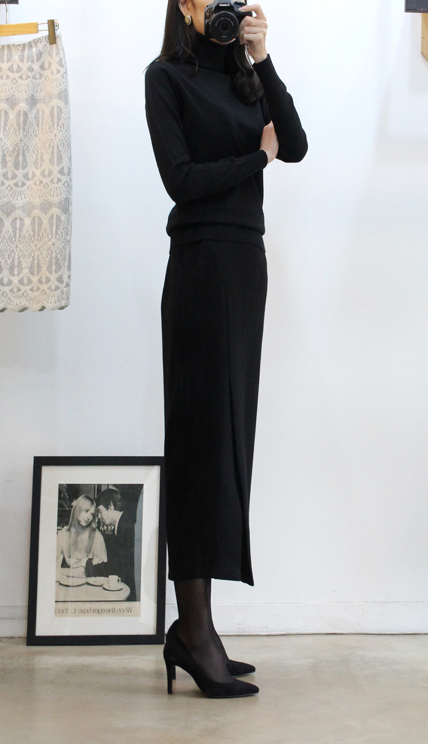 Banding h line long skirts skirts skirts skirts sk