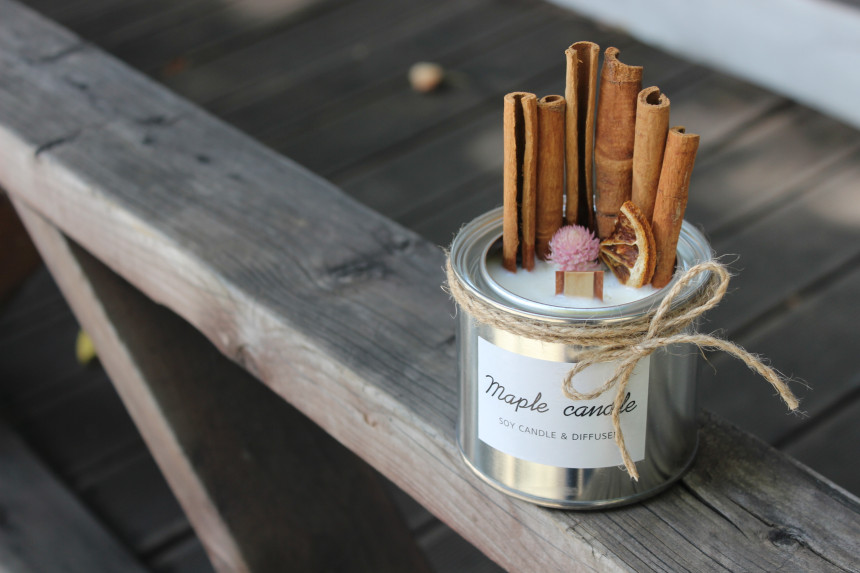 Cinnamon Candle 250ml Gift Recommendation Goodies 