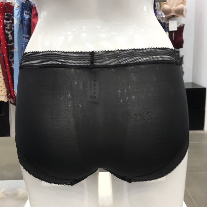 Ele Innerwear Jockey Simple Black Noir Bra Bra Pan