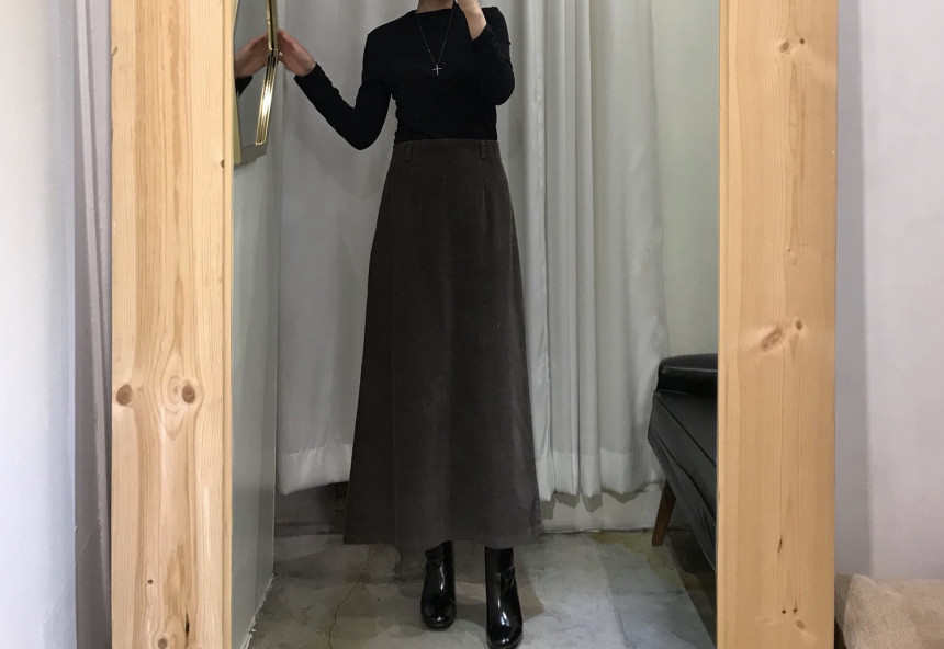 Goalden A-Line Long Skirt Women's Womens Look U