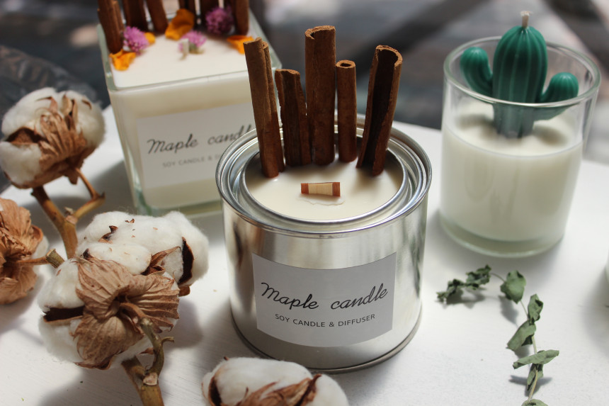 Cinnamon Candle 250ml Gift Recommendation Goodies 