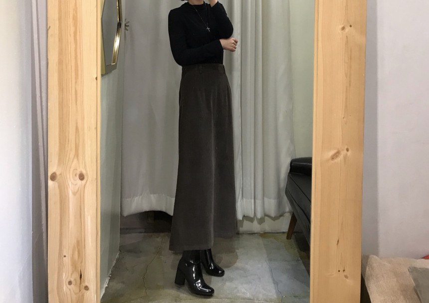 Goalden A-Line Long Skirt Women's Womens Look U