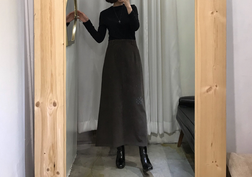 Goalden A-Line Long Skirt Women's Womens Look U