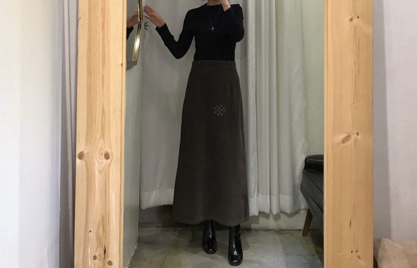 Goalden A-Line Long Skirt Women's Womens Look U