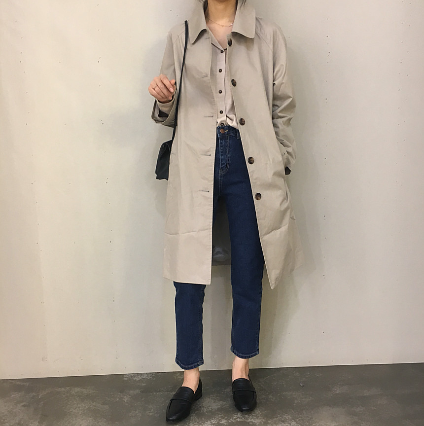 Korea Jeans Pants Slim Exhaust Denim Pants sml