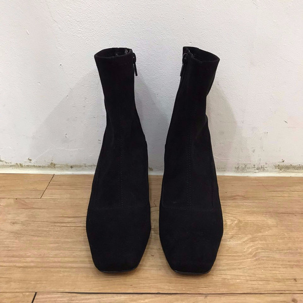 Suede angle boots 30s Women's high-class design