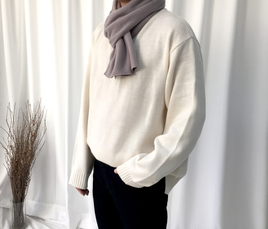 Cashmere muffler couple items men winter scarf uni