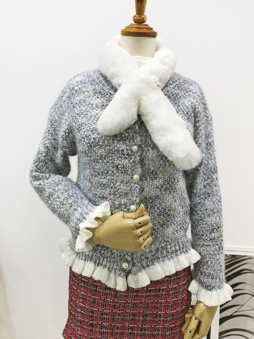 Eco shawl Year-end gathering Outing winter coordin