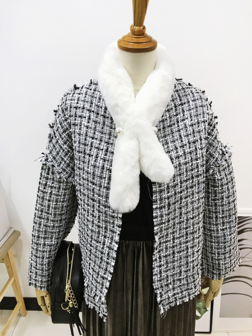 Eco shawl Year-end gathering Outing winter coordin