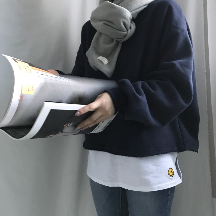 Wool Knit Muffler Women Men Unisex Basic Basic Win