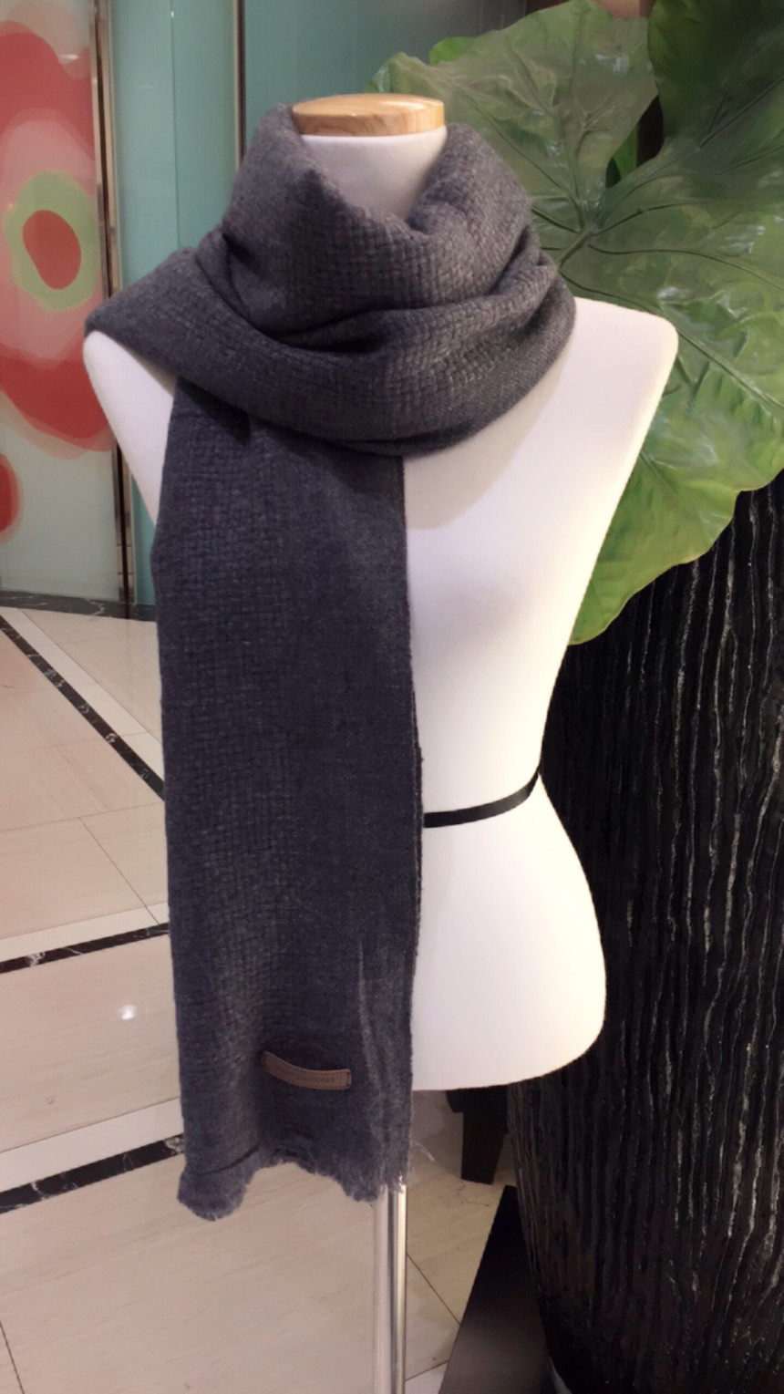 Louis cactus wool muffler SA2UPW041