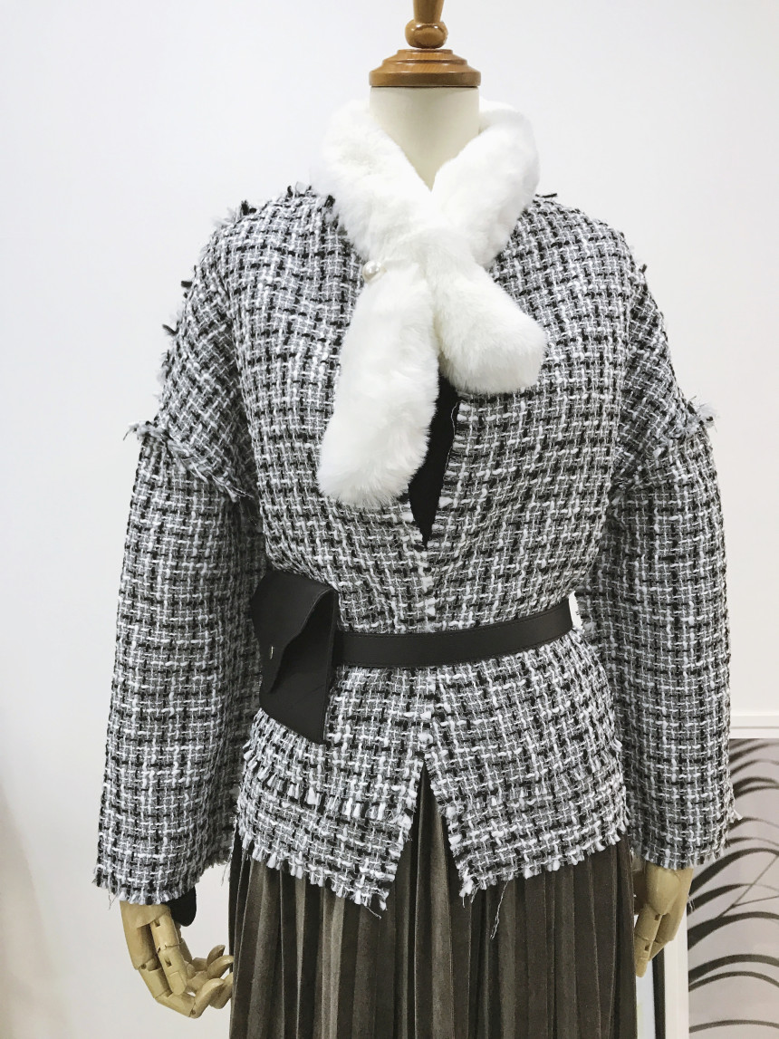 Eco shawl Year-end gathering Outing winter coordin