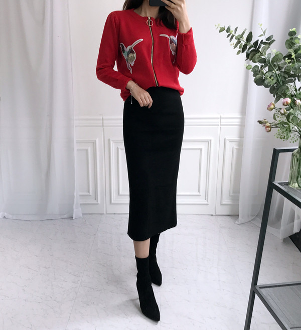 Banding H-line tweeter Long skirt Must-haves item 