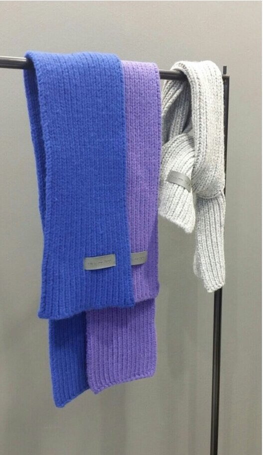 Mini Shawl Petit Scarf Muffler Women Knitting Wint