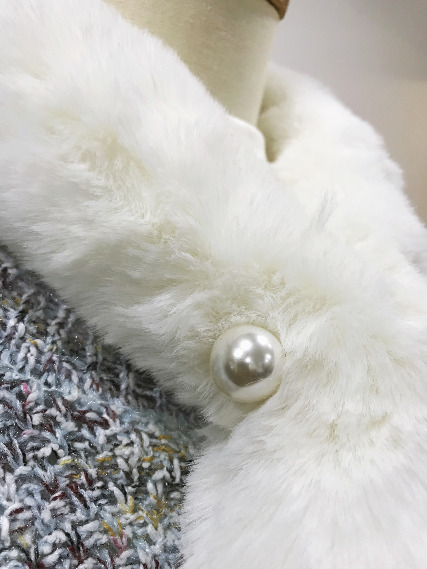 Eco shawl Year-end gathering Outing winter coordin