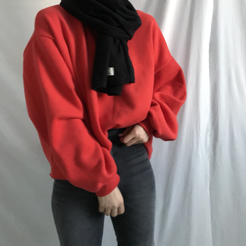 Wool Knit Muffler Women Men Unisex Basic Basic Win