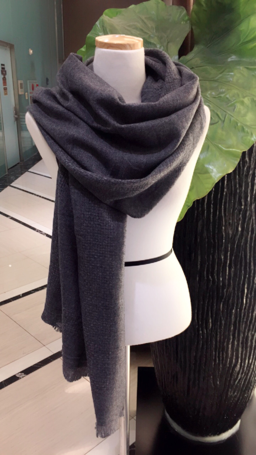 Louis cactus wool muffler SA2UPW041