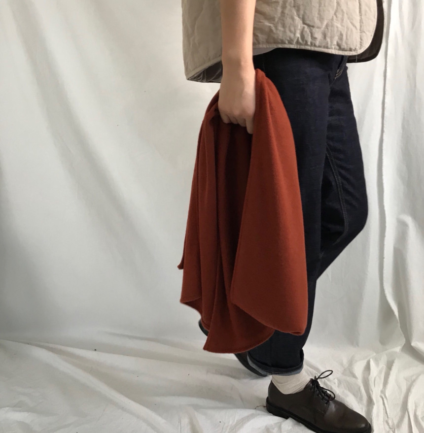 Wool Knit Muffler Women Men Unisex Basic Basic Win