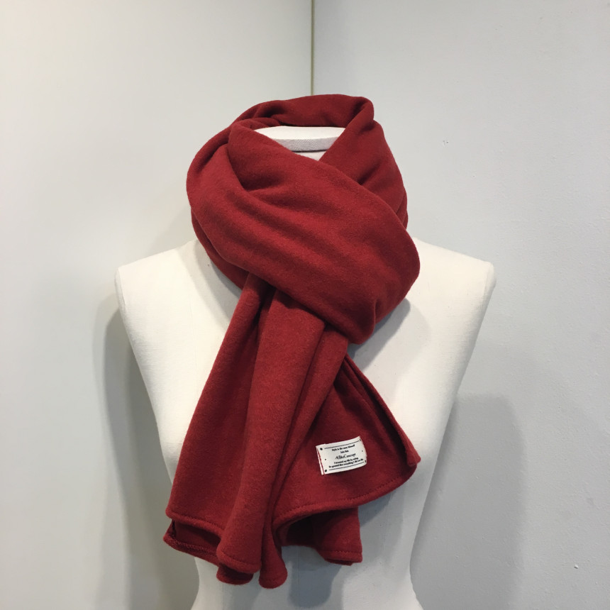 Wool Knit Muffler Women Men Unisex Basic Basic Win