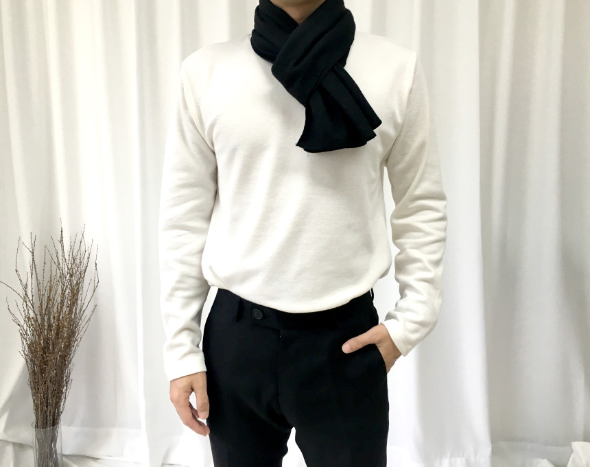 Cashmere muffler couple items men winter scarf uni