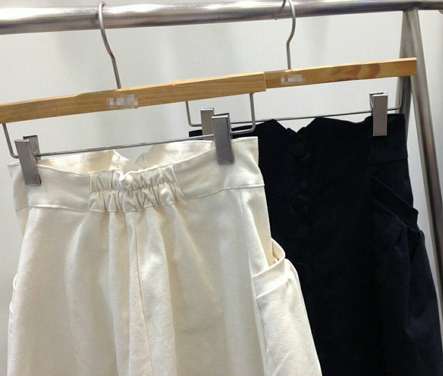 Button high waist long skirt open a line feminine 