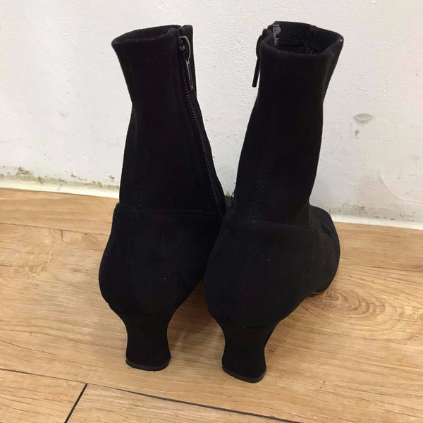 Suede angle boots 30s Women's high-class design