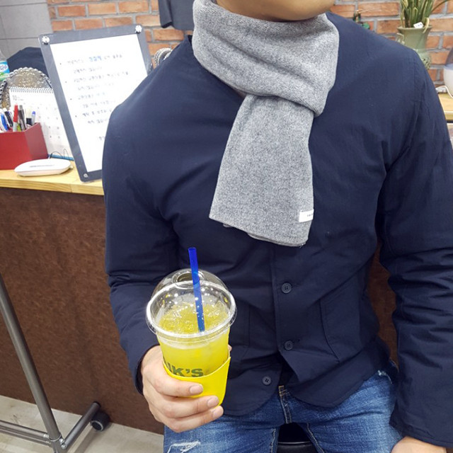 Unisex Basic Muffler 5color Man Winter Girl Cashme