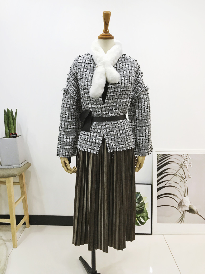 Eco shawl Year-end gathering Outing winter coordin