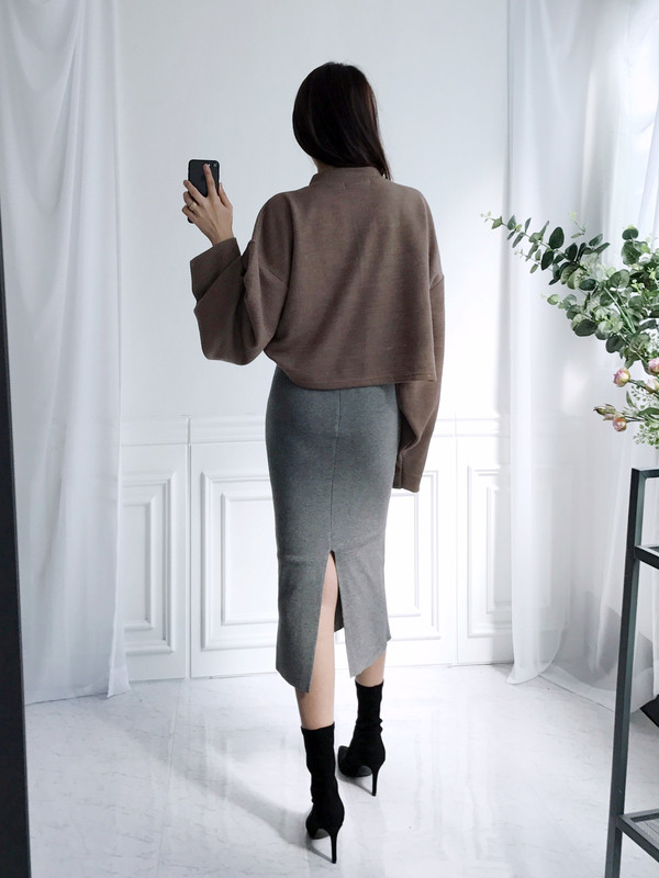 Banding H-line tweeter Long skirt Must-haves item 
