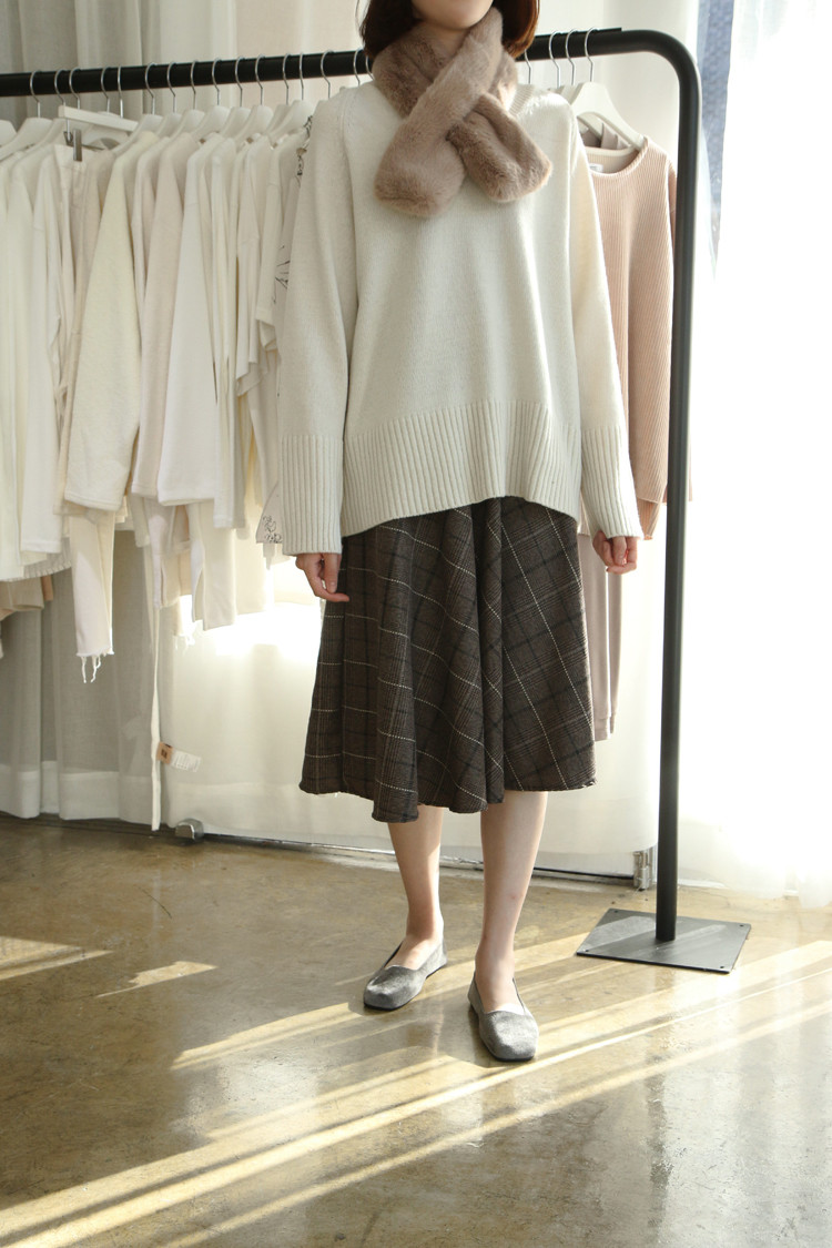 Eco Shawl Rex Muffler Artificial Fur