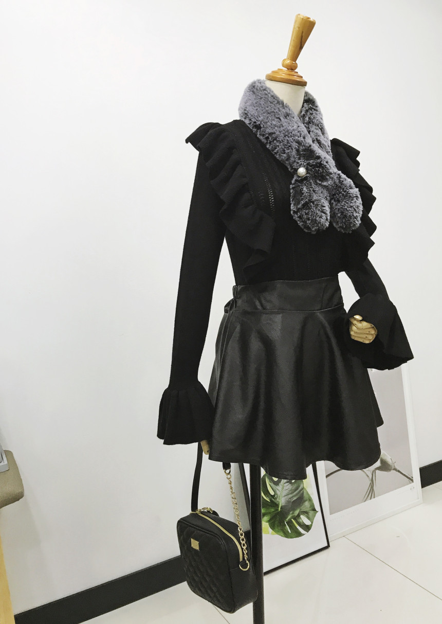 Eco shawl Year-end gathering Outing winter coordin