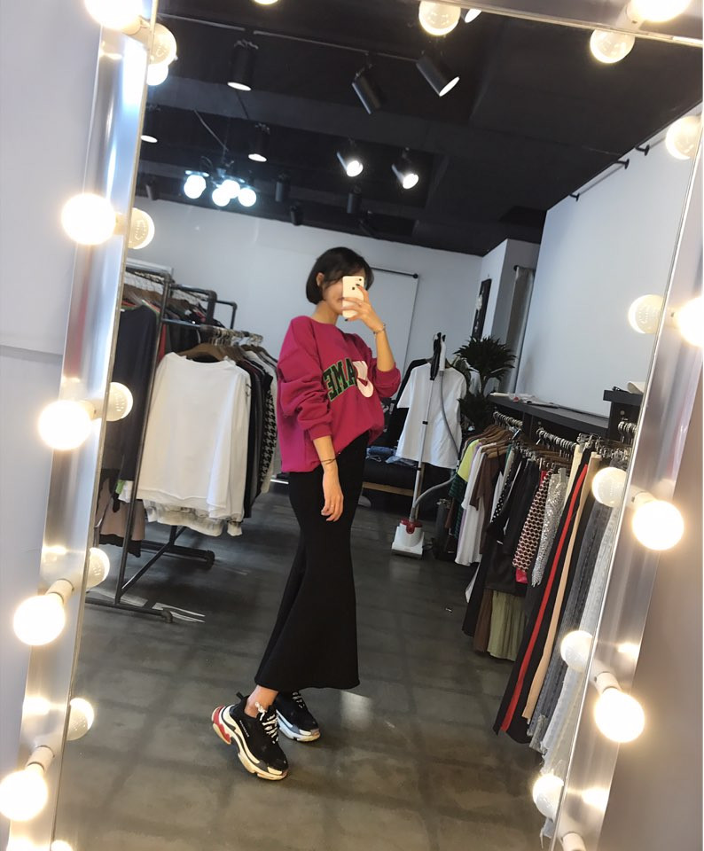 Long Mermaid Skirt 30 Women's Winter Easy-to-co