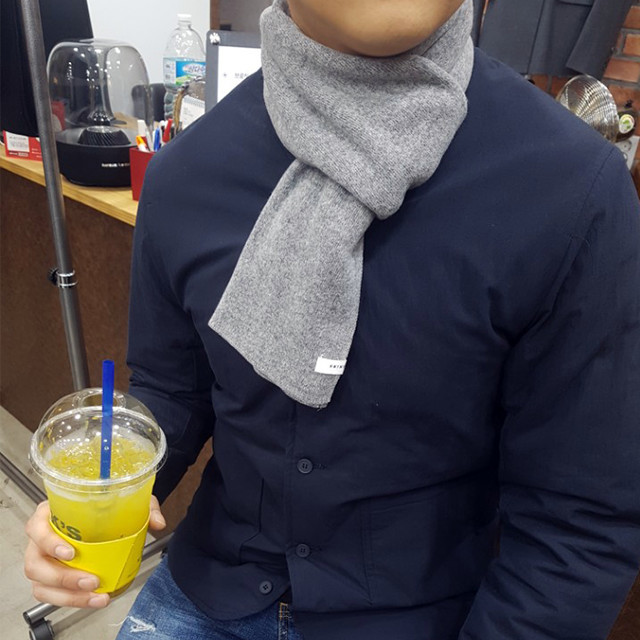 Unisex Basic Muffler 5color Man Winter Girl Cashme