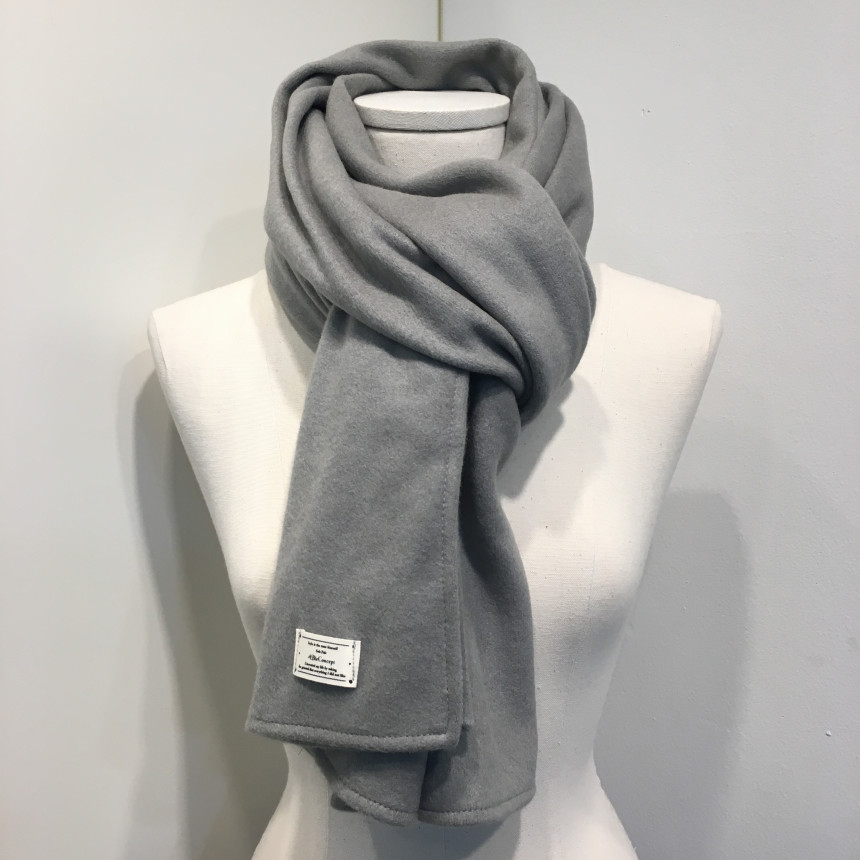 Wool Knit Muffler Women Men Unisex Basic Basic Win