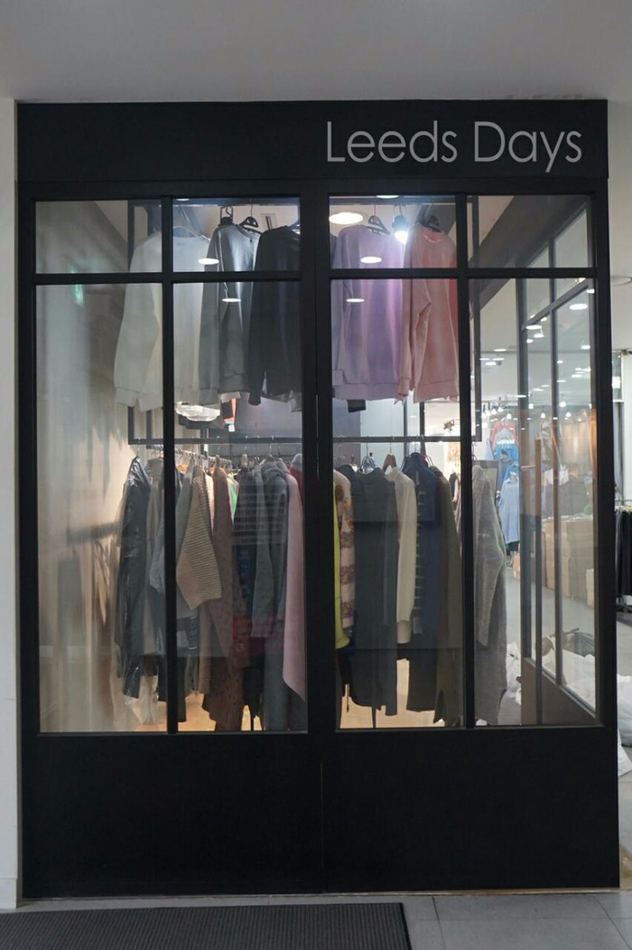 Fall Winter Pleat Bending H-line back-to-back knit