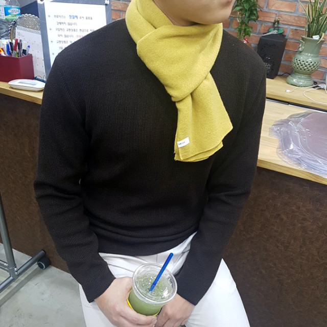 Unisex Basic Muffler 5color Man Winter Girl Cashme