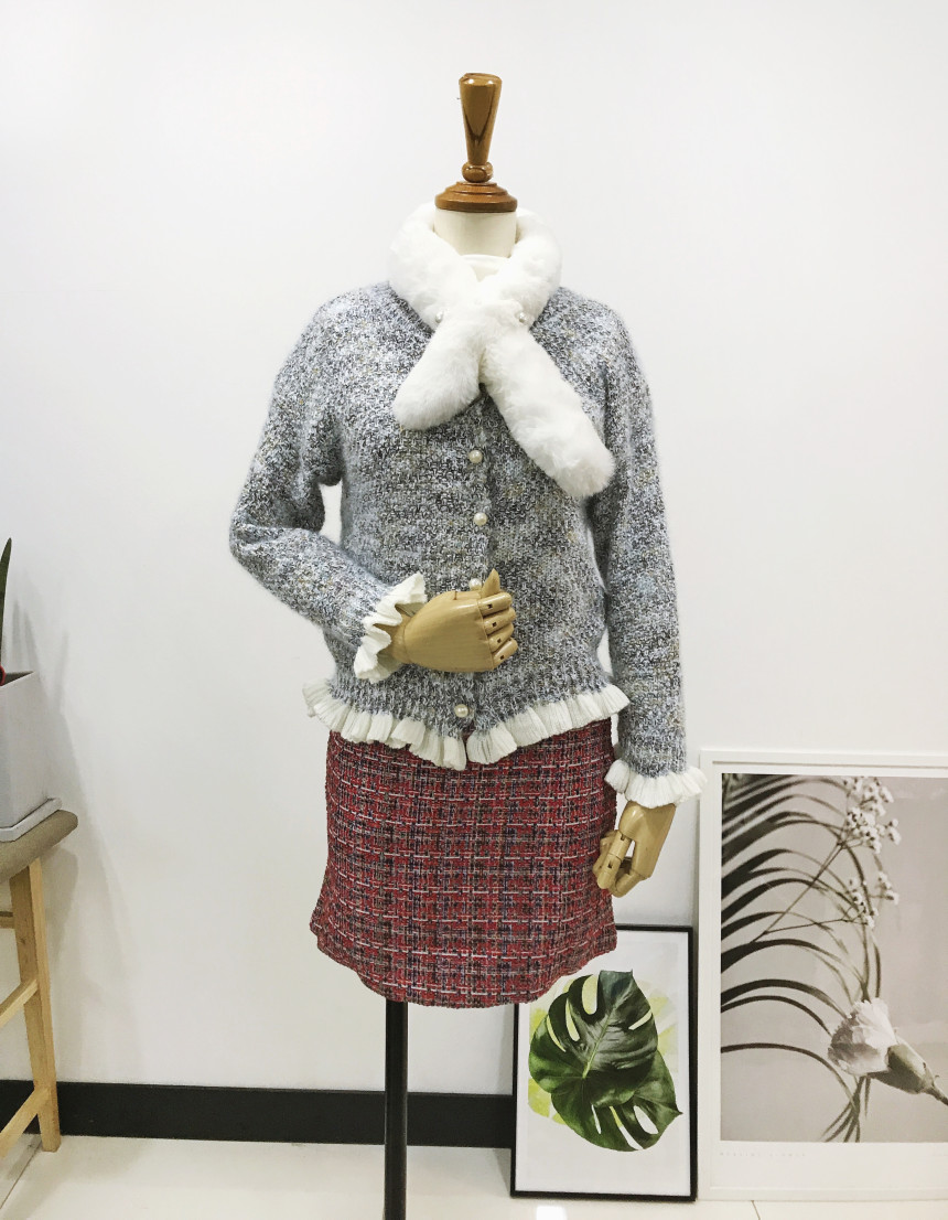 Eco shawl Year-end gathering Outing winter coordin