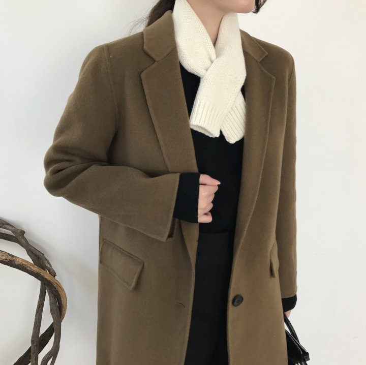 Wool Petit Scarf Shawl Neck Warmer Coordinate Mini