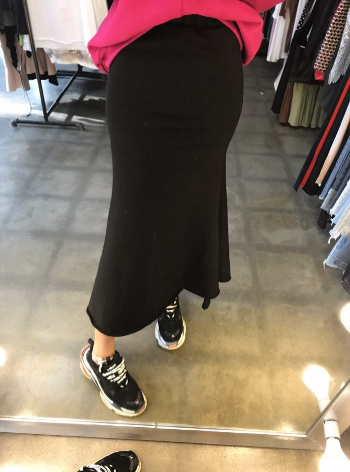 Long Mermaid Skirt 30 Women's Winter Easy-to-co