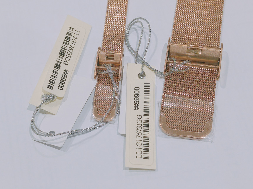 <b><p>Lloyd 2 o'cck Blue Stone Mesh couple LL1G17673</p></b><b><p>ロイド 2時の ブルーストーン メッシュ カップル 時計 LL1G17673 ゴールド</p></b><br /><br /><p align='center'>