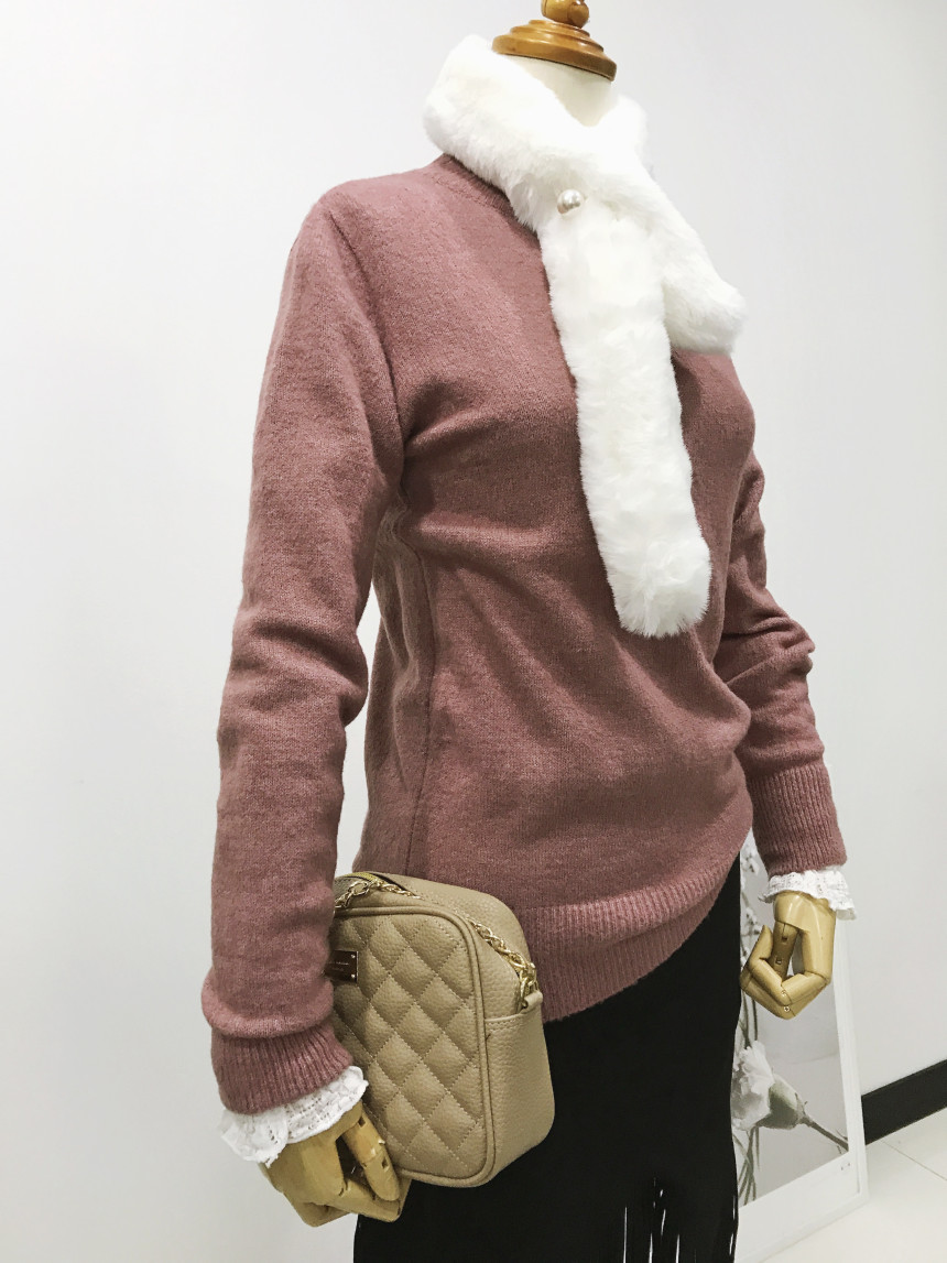 Eco shawl Year-end gathering Outing winter coordin