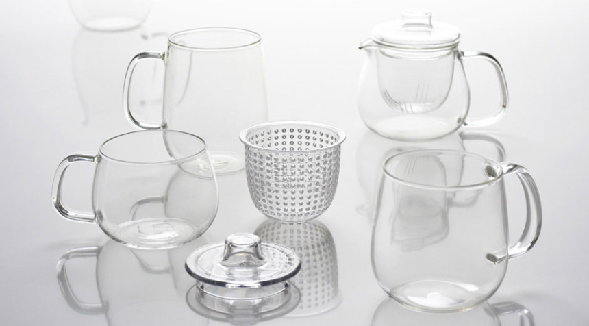 Kinto Unity Glass Teapot 500ml 720ml Sten Japanese